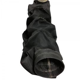 中国 小型のガラス繊維のフィルター・バッグ、鋼鉄リングが付いているミクロンのフィルター・バッグの長い管 サプライヤー